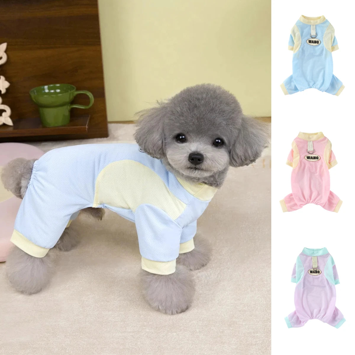 Summer Pet Dog Cooling Jumpsuit