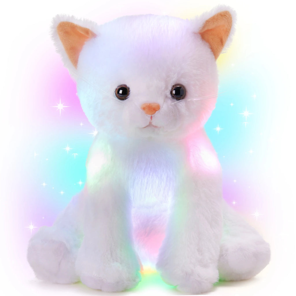 Glowing Musical White Cat Toy For Kids