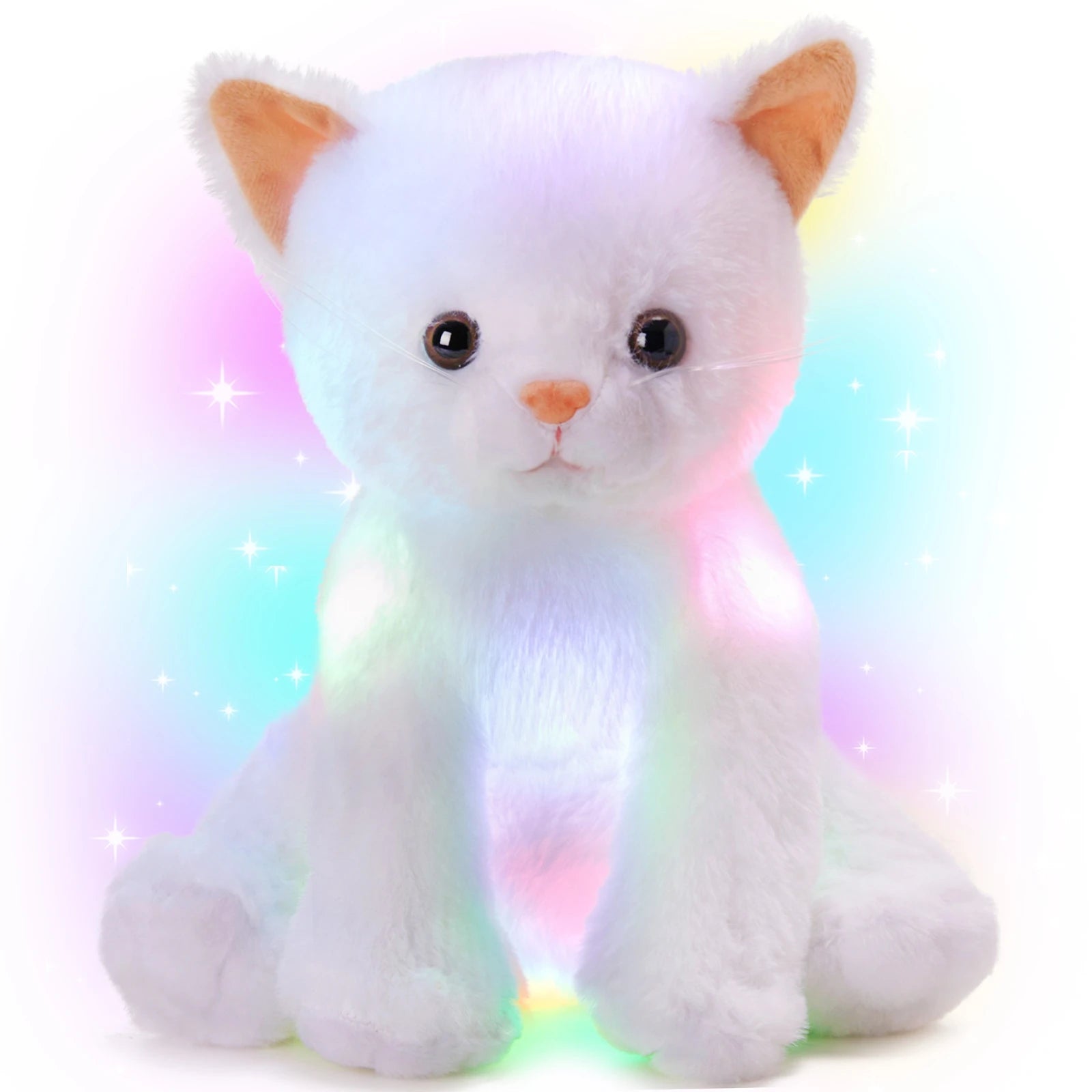 Glowing Musical White Cat Toy For Kids