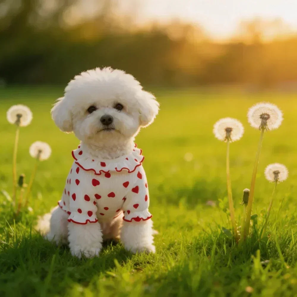 Clothes for Small Dogs/Cats Ruffle Collar