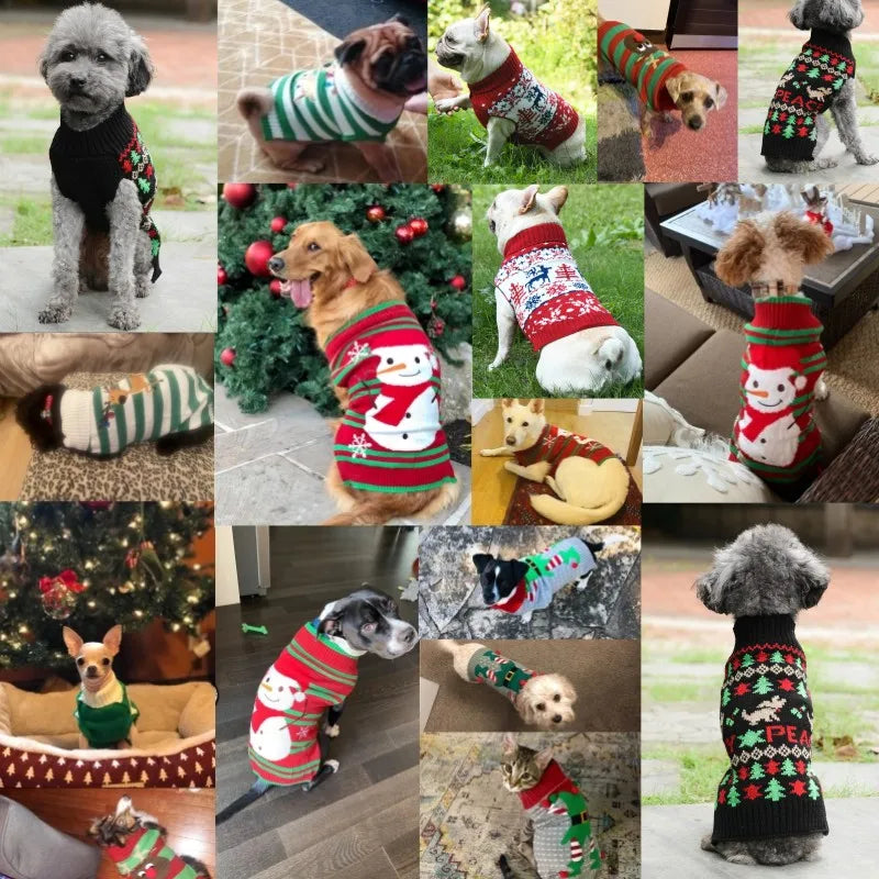 Christmas Warm Clothes for Dogs