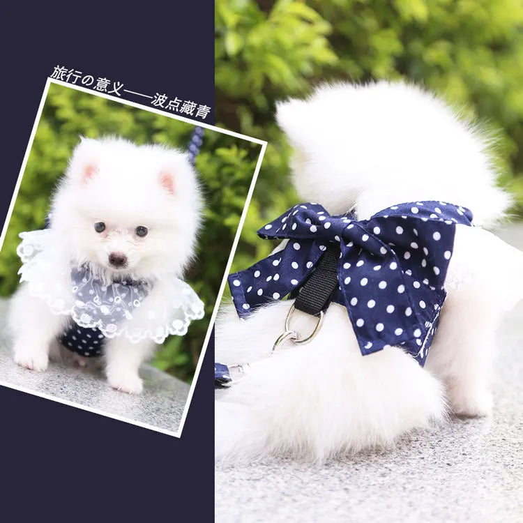 Dog/Cat Harness/ Vest Leash               Soft Breathable Dog Harness Nylon clothes leash for Dogs Puppy Collar Cat Pet Dog Chest Strap