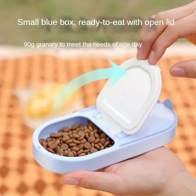 Portable Water/Food Feeder Dispenser For All Small Animals