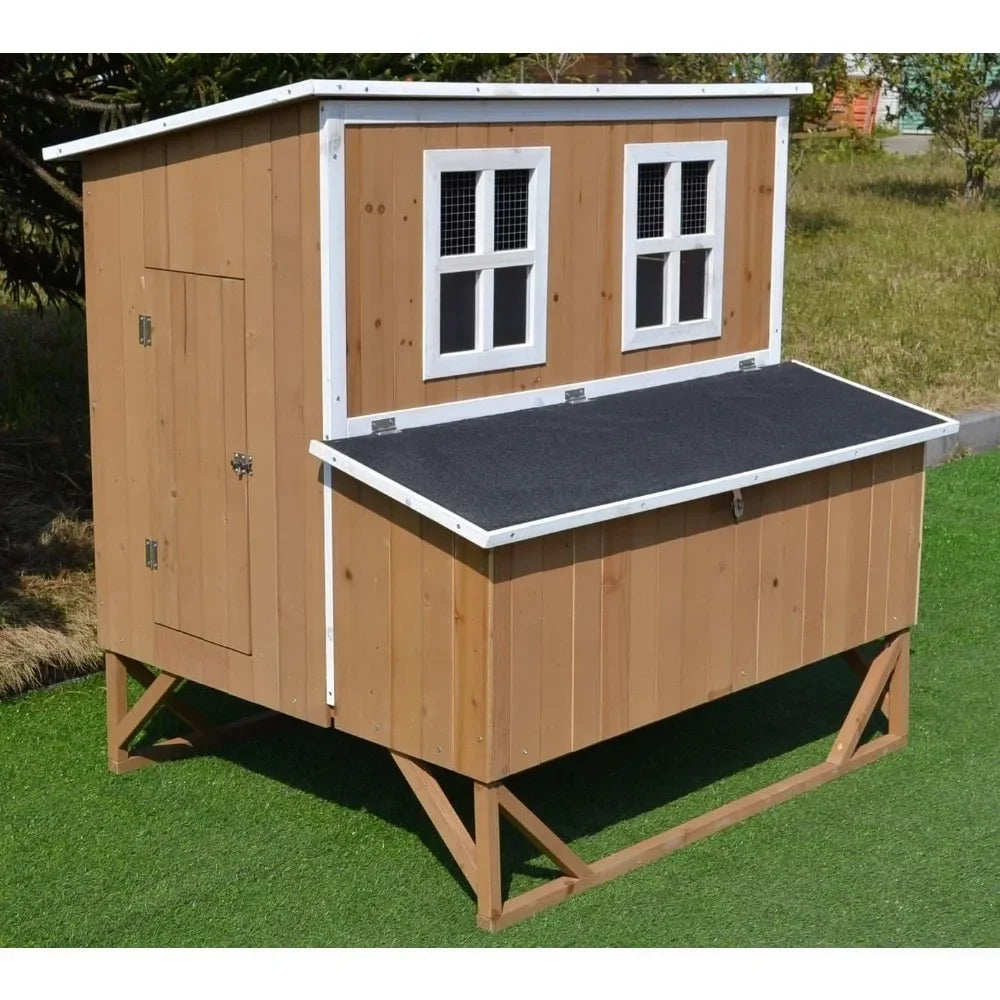 New Large Backyard Wooden Chicken Coop