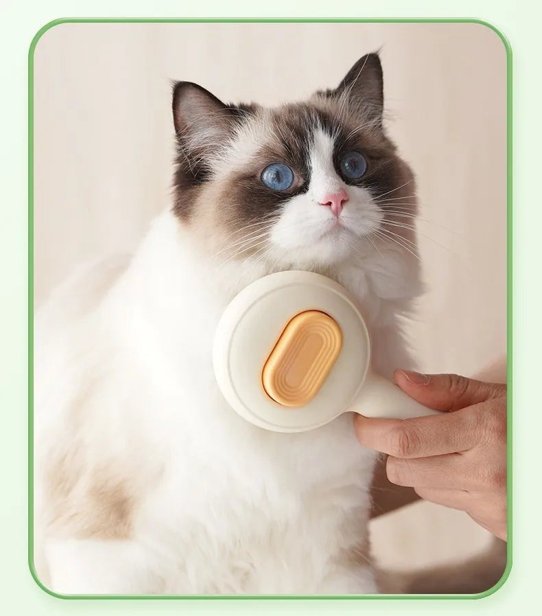 Cat Brush Self-cleaning Pet Hair Remover