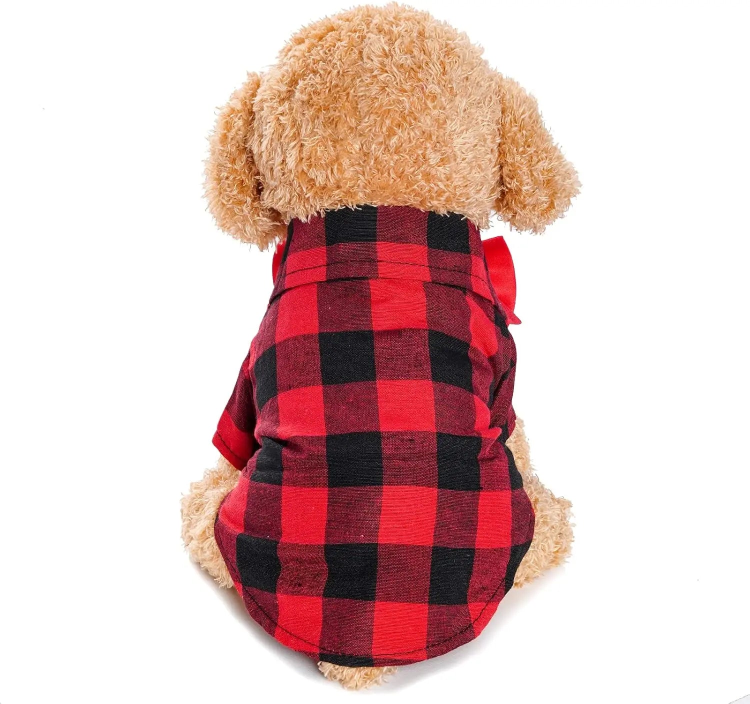 3 Pack Plaid Puppy/Cat Shirt