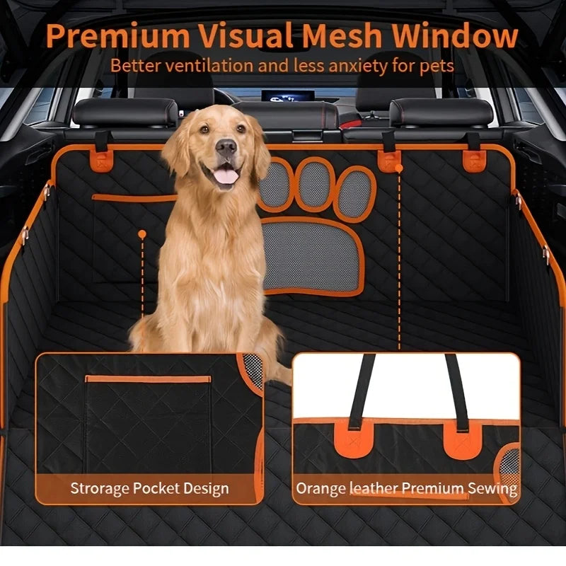 Anti Slip Durable Soft Pet Rear Seat Cover