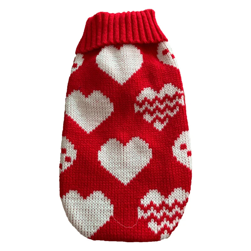 Warm Pet Dog/Cat Sweater, Winter Dog Clothes