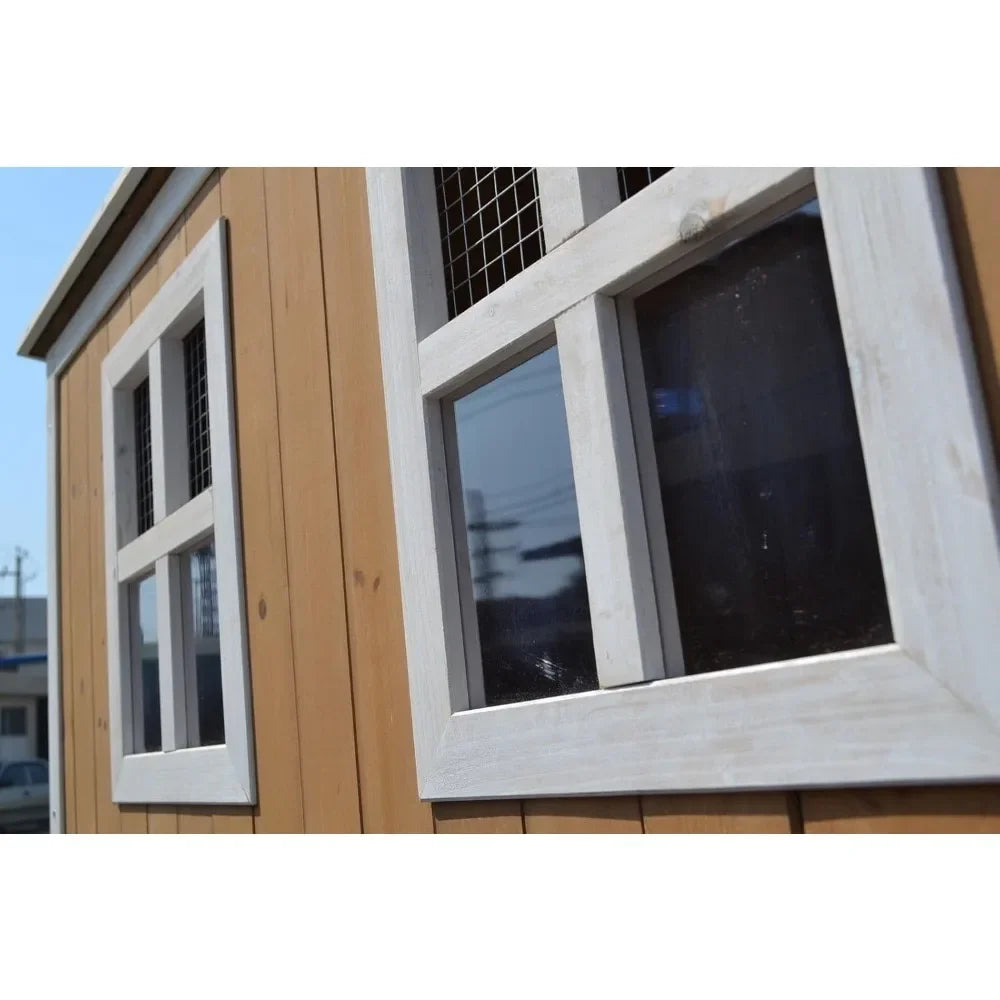 New Large Backyard Wooden Chicken Coop