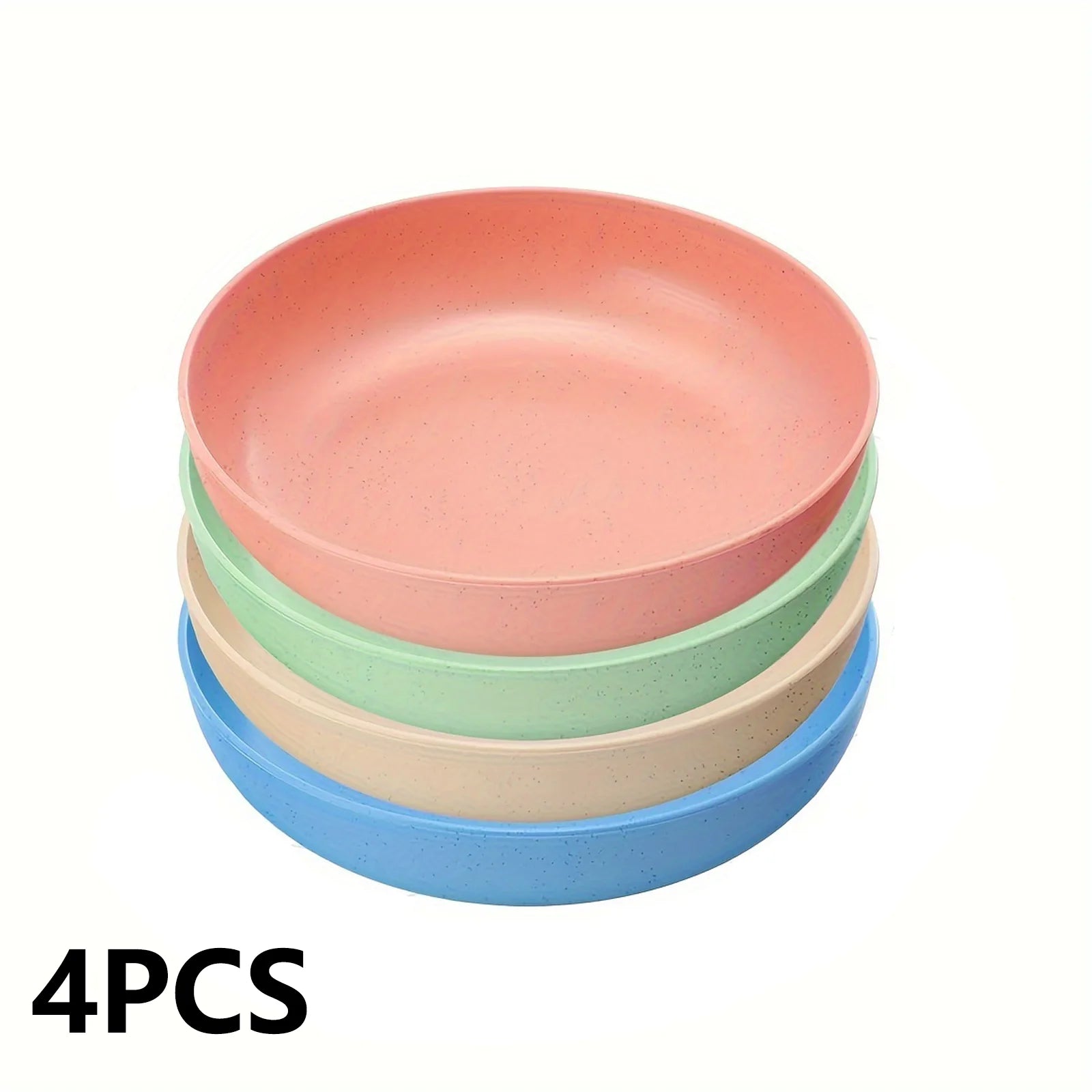Plastic Non-Slip Feeding Dishes for Kittens/Cats