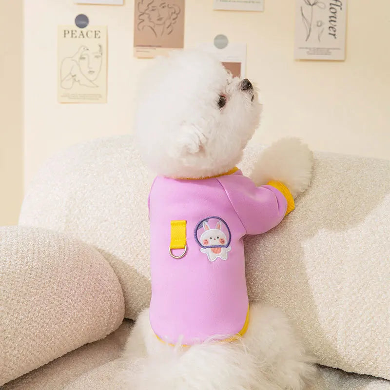 Winter Dog Clothes, Cute Cartoon Warm Hoodie