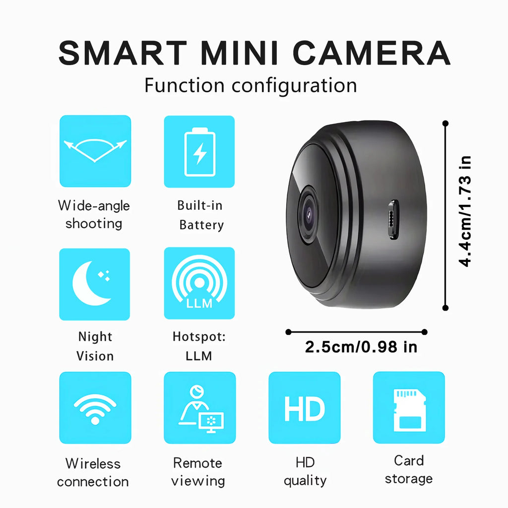 A9 Wifi Mini Camera 1080P/Security Monitoring Wireless Remote