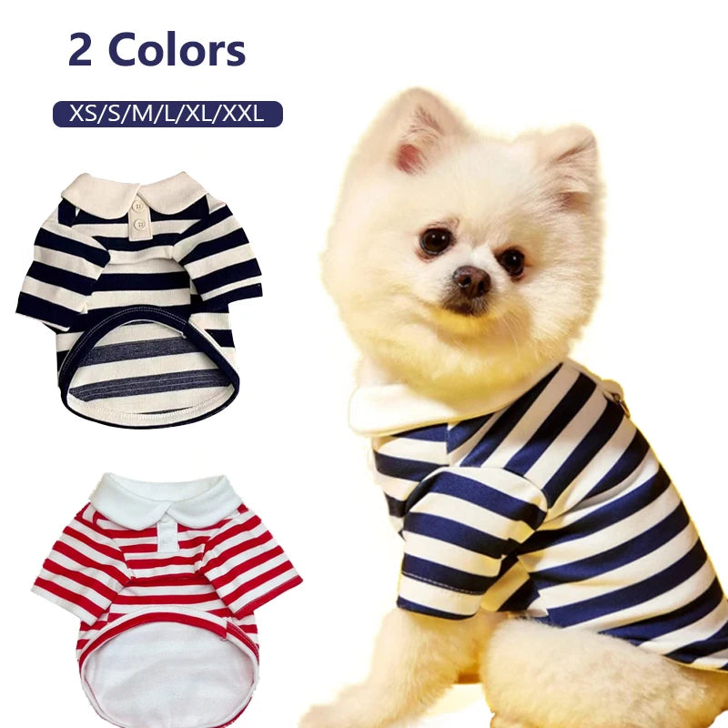 Summer Polo Shirt for Dogs