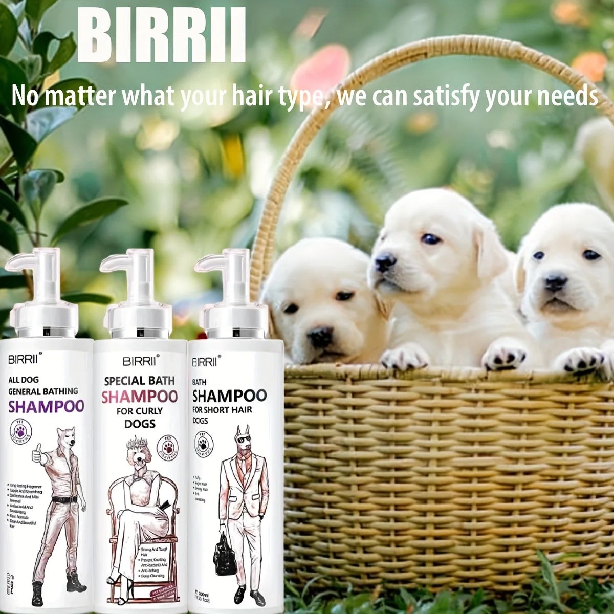 Dry shampoo for pets - no water, no rinsing required