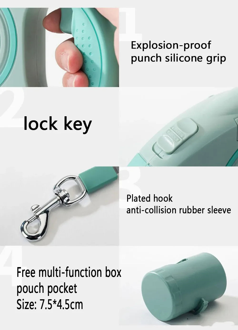 Dog Leash With Led Lights