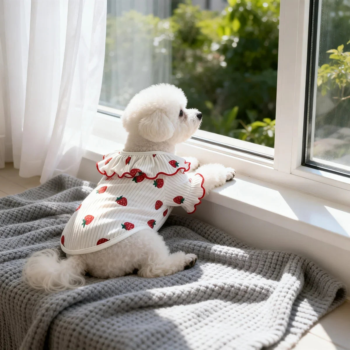 Clothes for Small Dogs/Cats Ruffle Collar