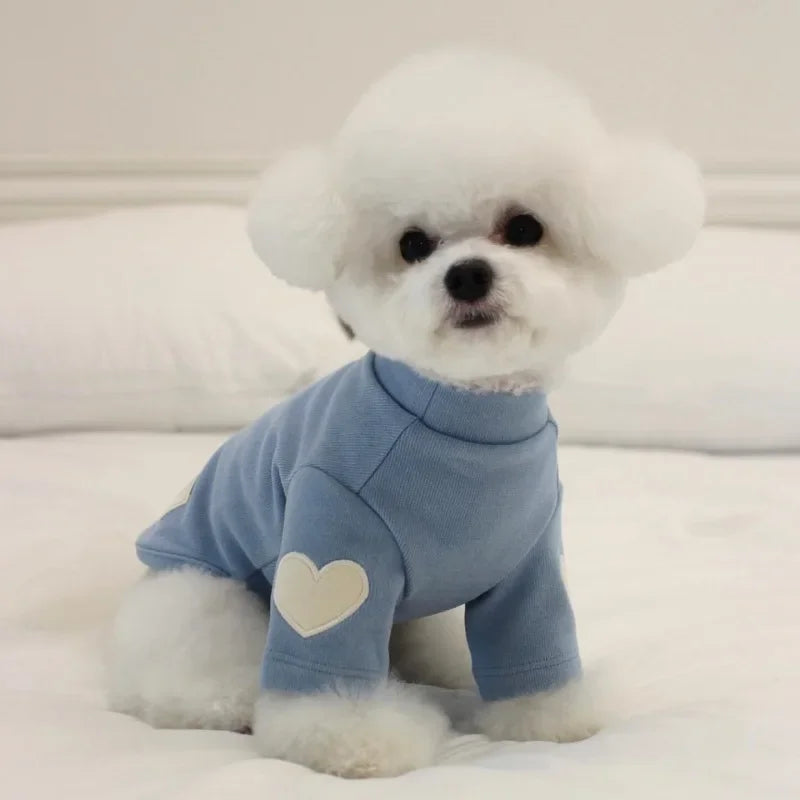 Love Winter Warm Pet Clothes