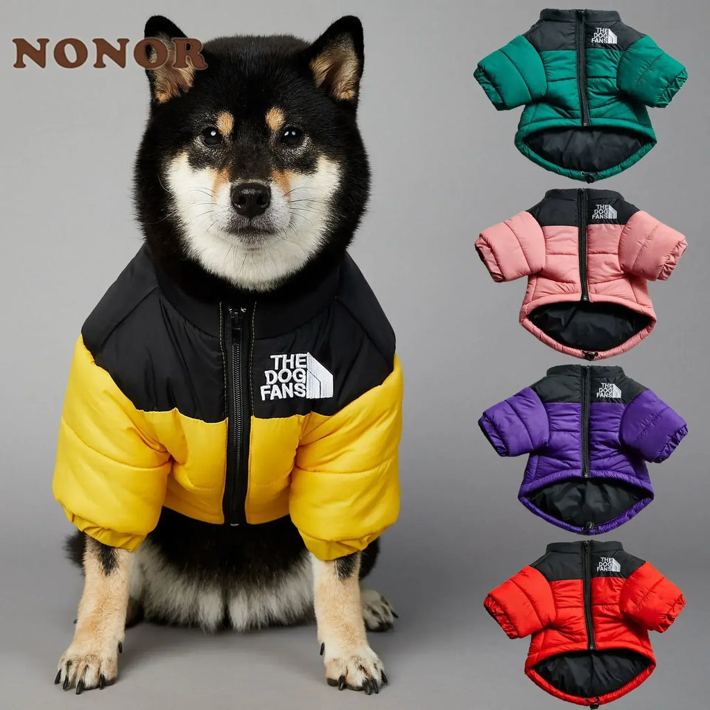 Warm Down Jacket for Small/Medium Dogs