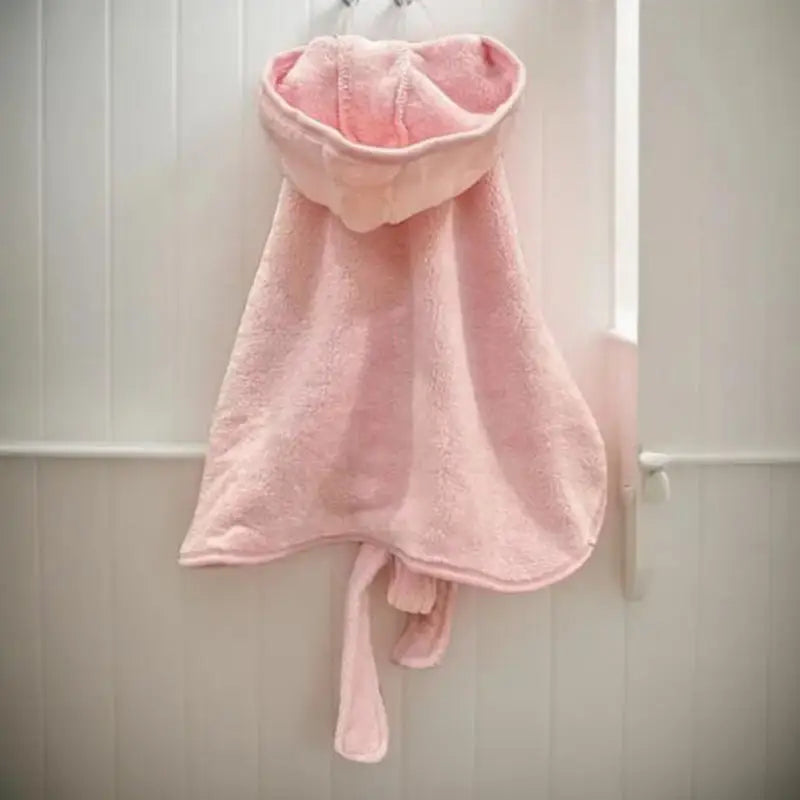 Pet Dog Towels/Bathrobes With Cap
