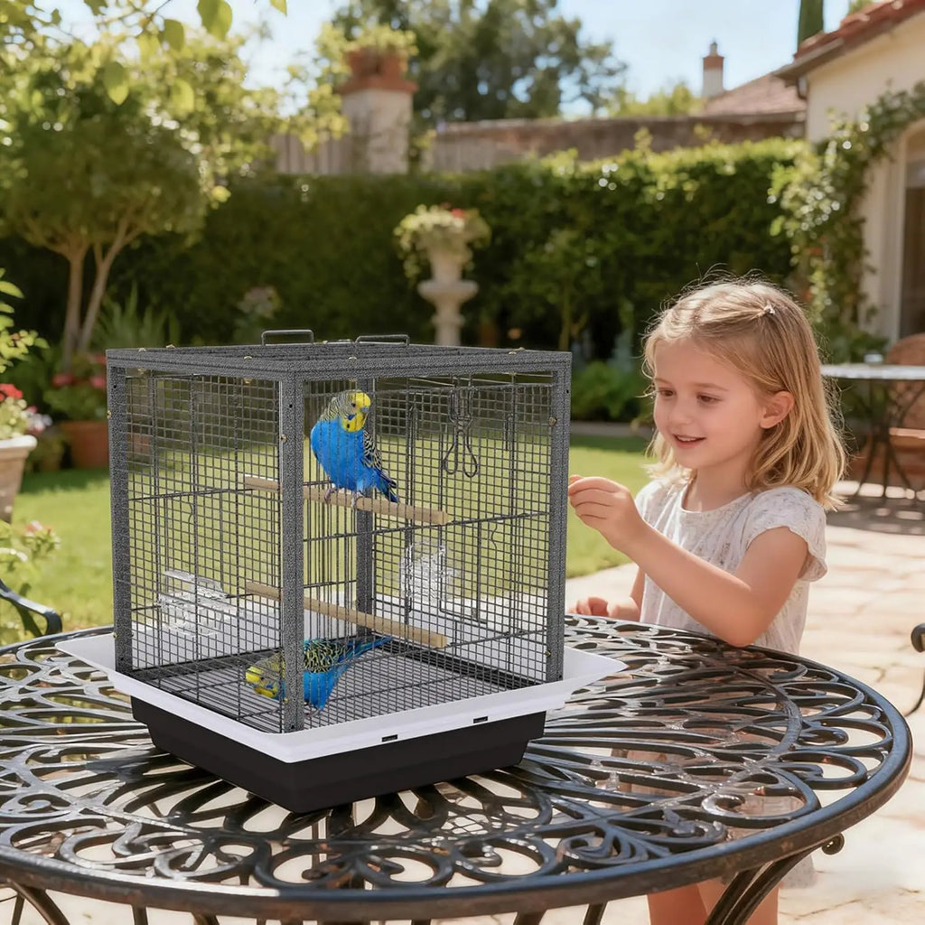 Portable Travel Habitat for Cockatiels & Lovebirds