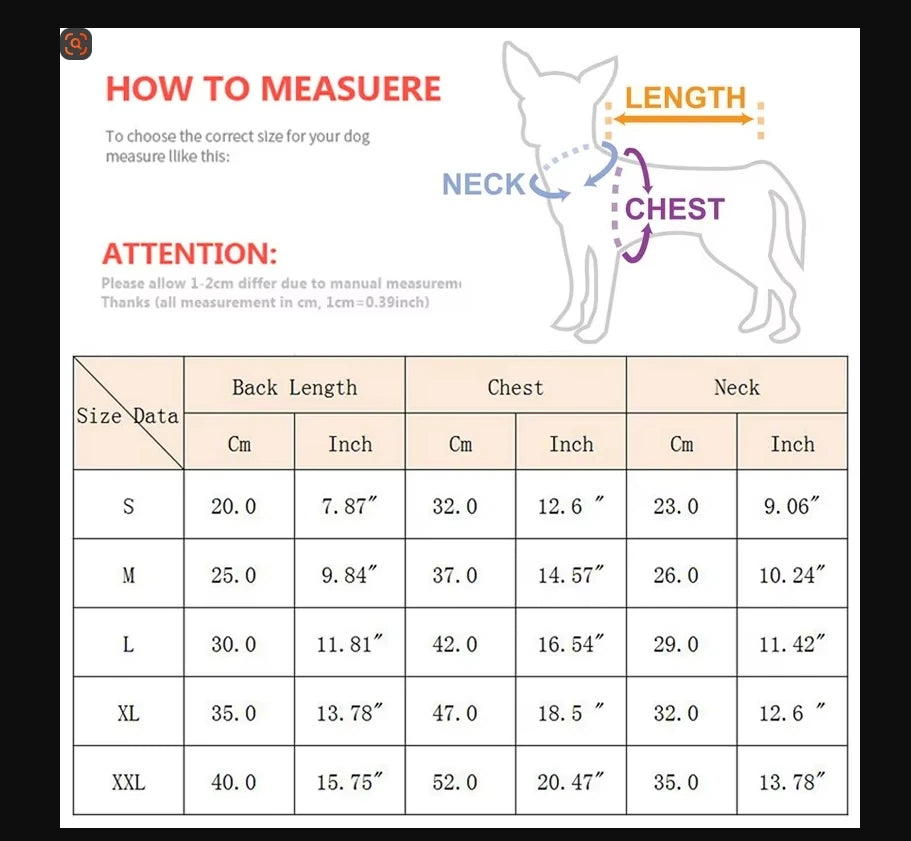 Pet Clothing Winter Pet Clothes