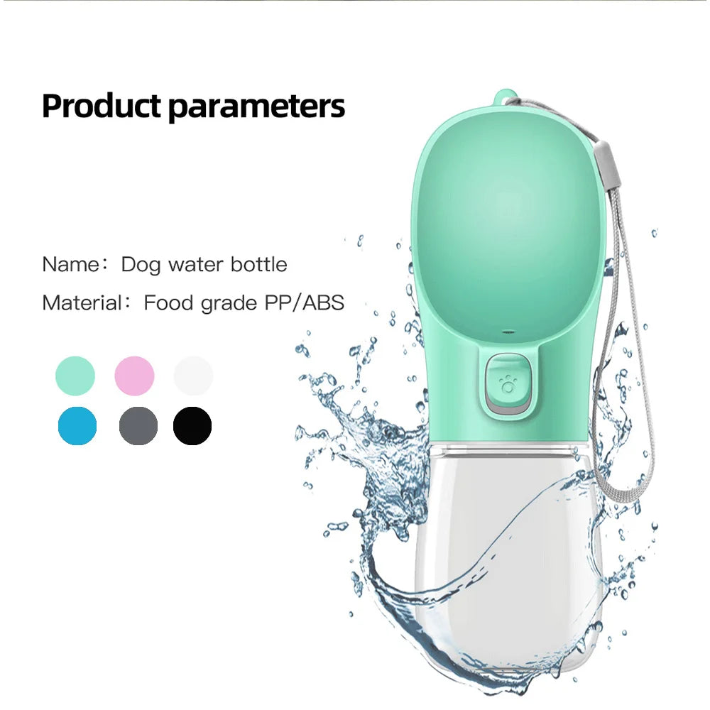 Portable Water Bottle,  Leakproof Drinking Bowls