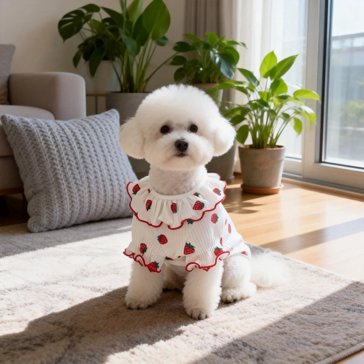 Clothes for Small Dogs/Cats Ruffle Collar