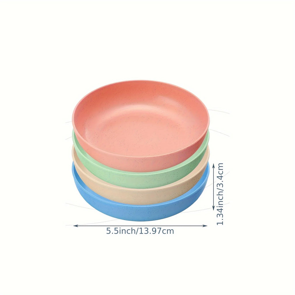 Plastic Non-Slip Feeding Dishes for Kittens/Cats