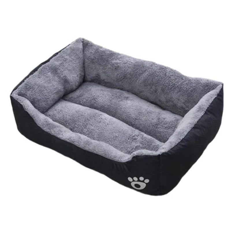 Variety of colors, Plush Sleeping Dog Bed