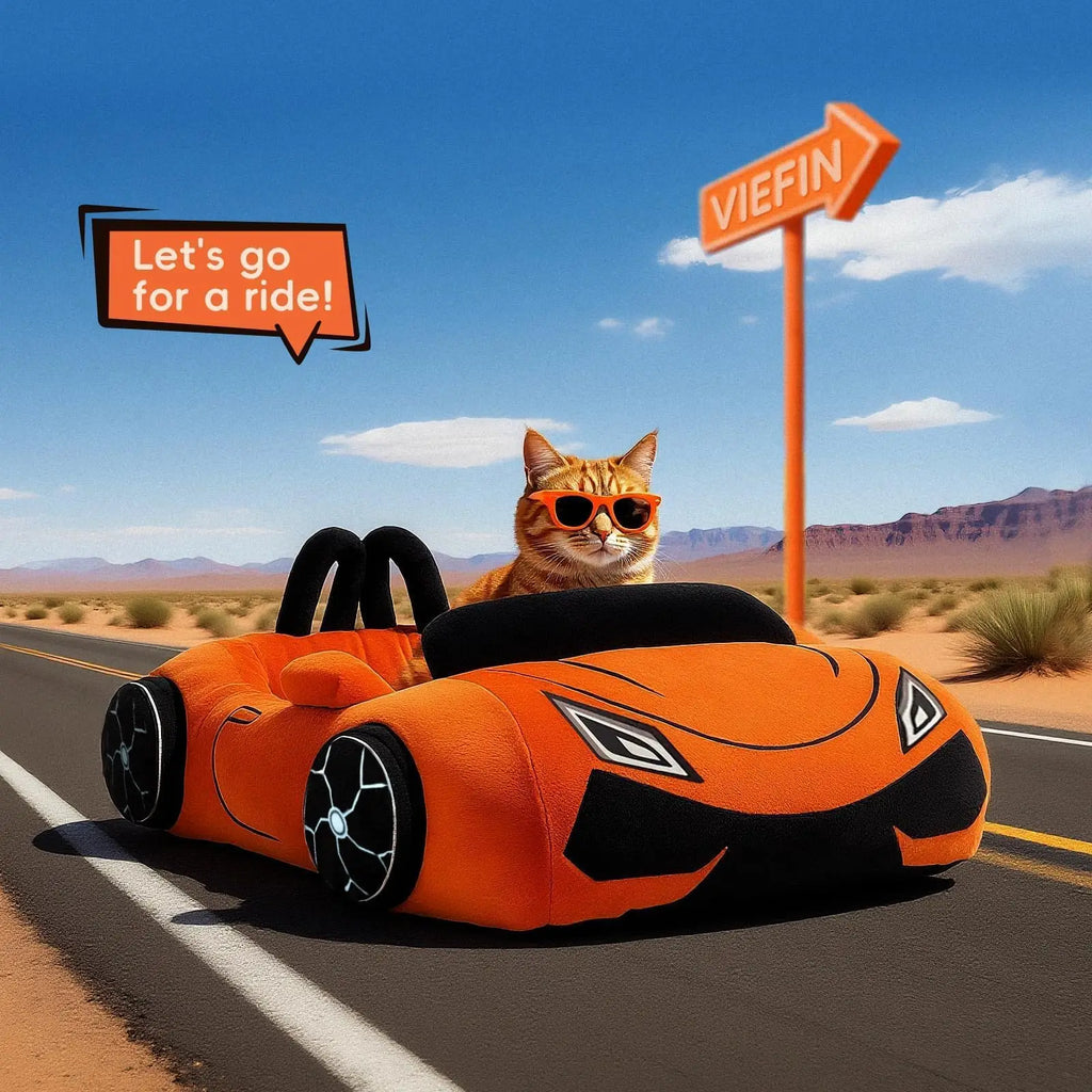 Soft and Cozy Small Dog/Cat Bed with Pillow