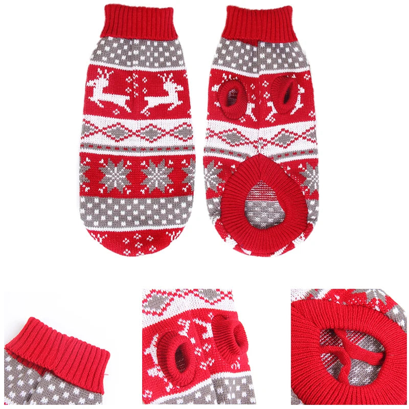 Warm Pet Dog/Cat Sweater, Winter Dog Clothes