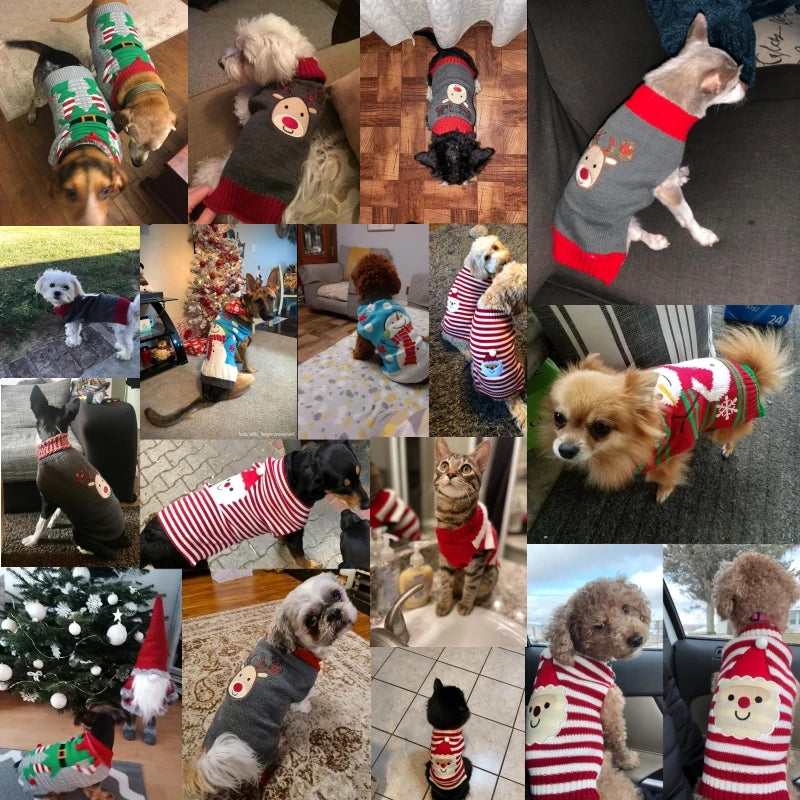 Christmas Warm Clothes for Dogs