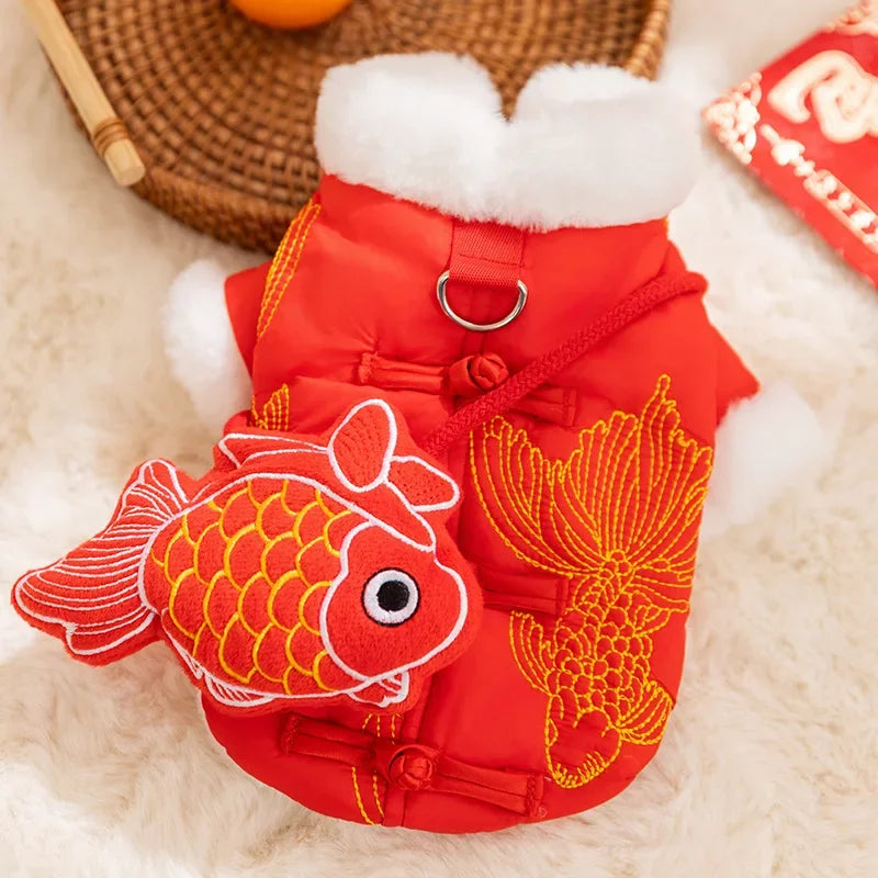 Winter Cat Vest Of The Tang Dynasty