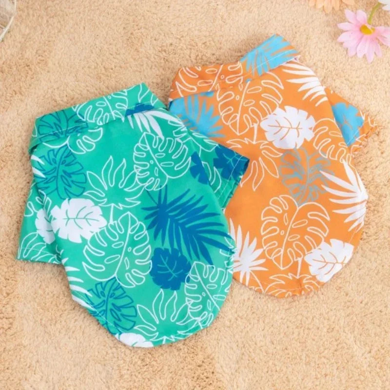 Summer Hawaiian Dog Clothes