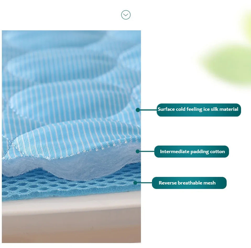 Dog/Cat Cooling Mat, Summer Pet Cold Bed