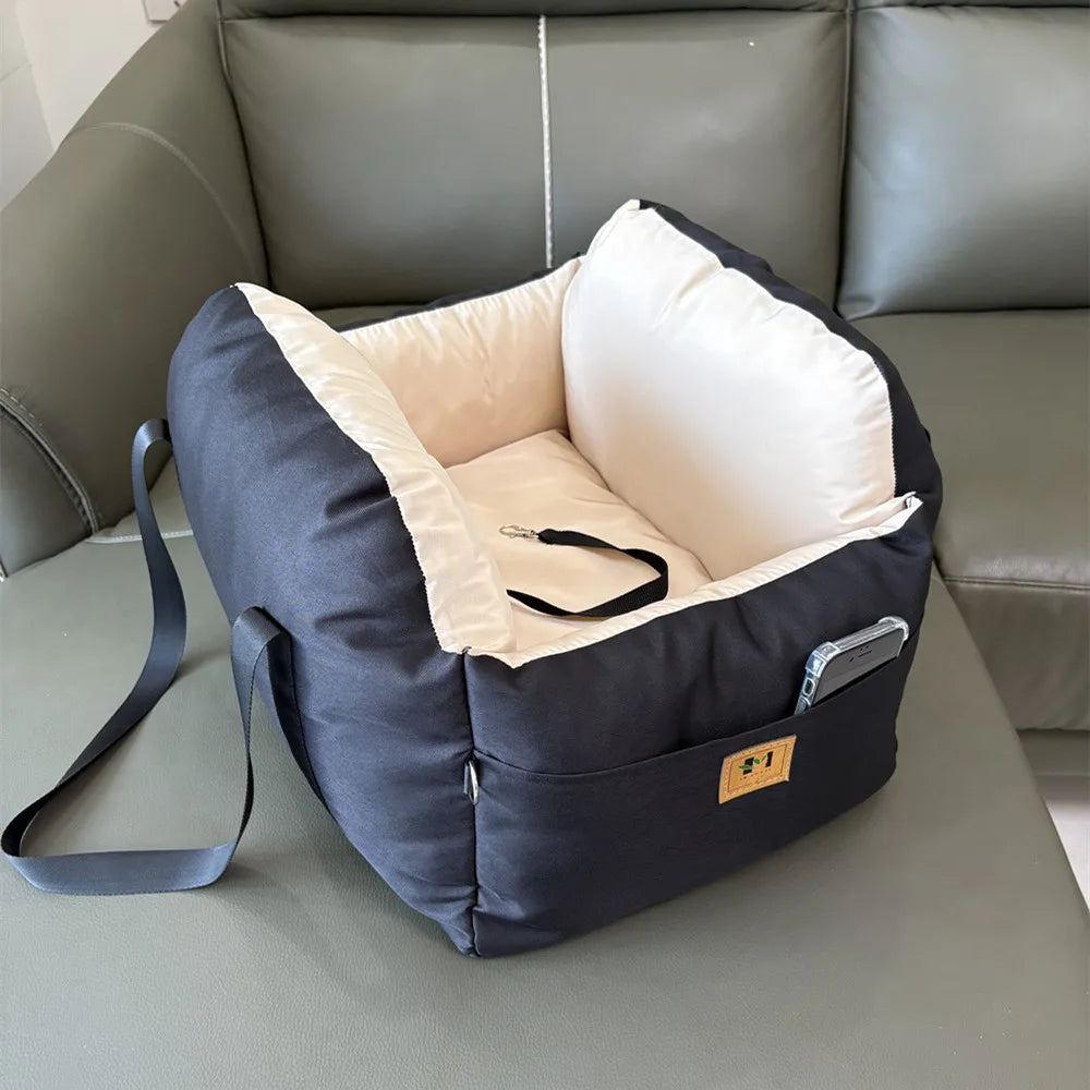 Dog/Cat Car Seat with Safety Belt