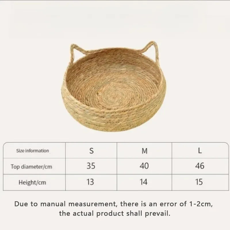 Four Seasons Universal Handmade Vine Woven Cat Nest