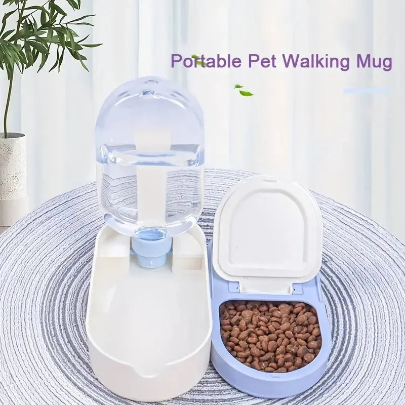 Portable Water/Food Feeder Dispenser For All Small Animals
