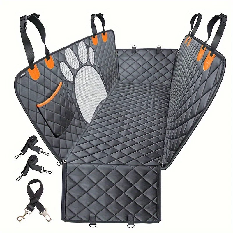 Anti Slip Durable Soft Pet Rear Seat Cover