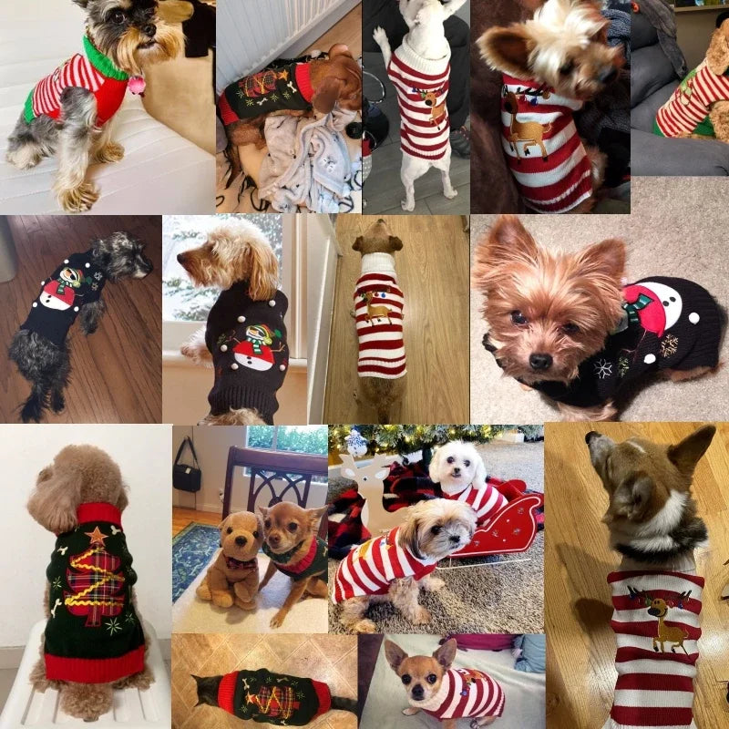 Christmas Warm Clothes for Dogs