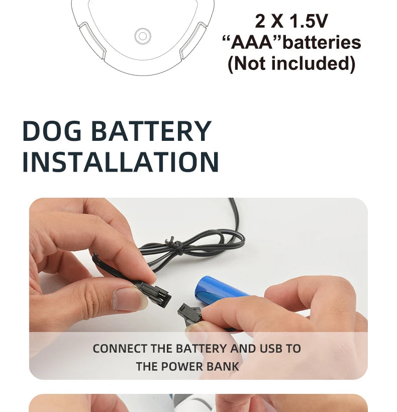 Electronic Stunt Dog, Voice Command, Programmable