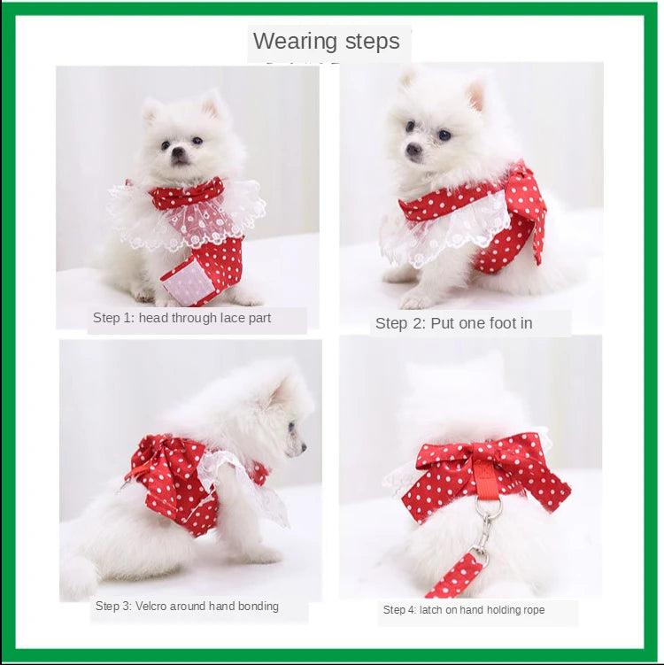 Dog/Cat Harness/ Vest Leash               Soft Breathable Dog Harness Nylon clothes leash for Dogs Puppy Collar Cat Pet Dog Chest Strap