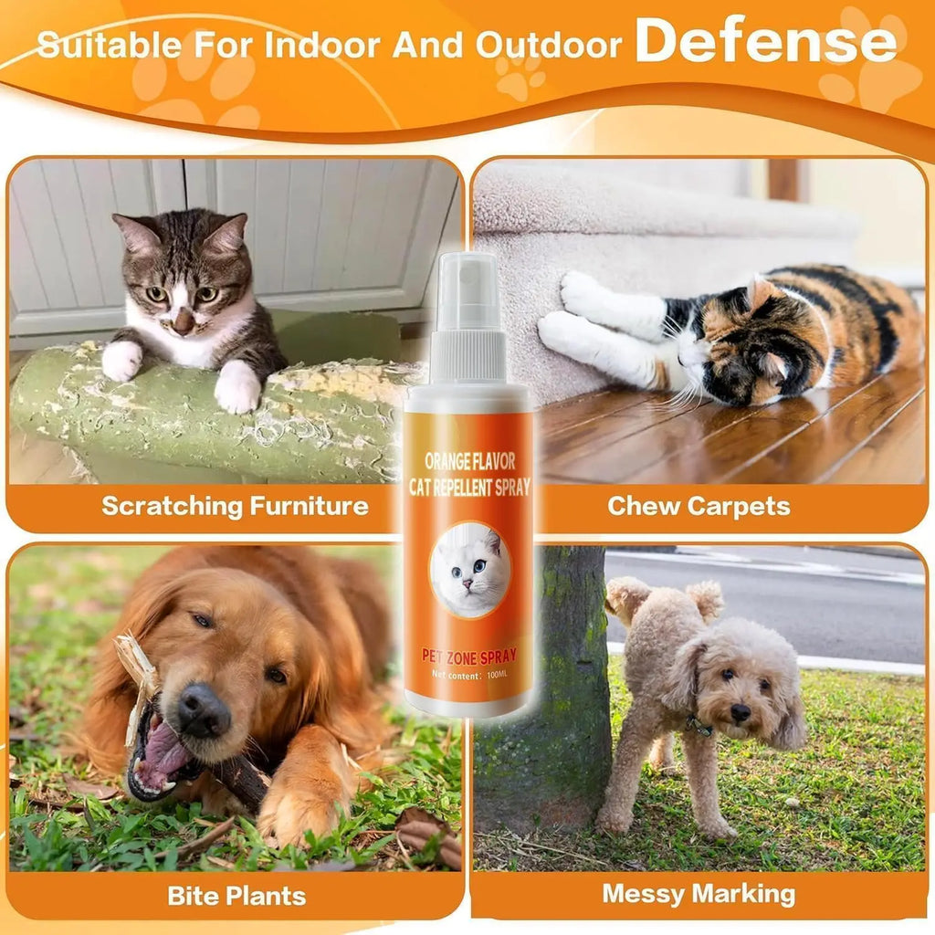 【Stop Scratching Now】Cat Scratch Deterrent Spray