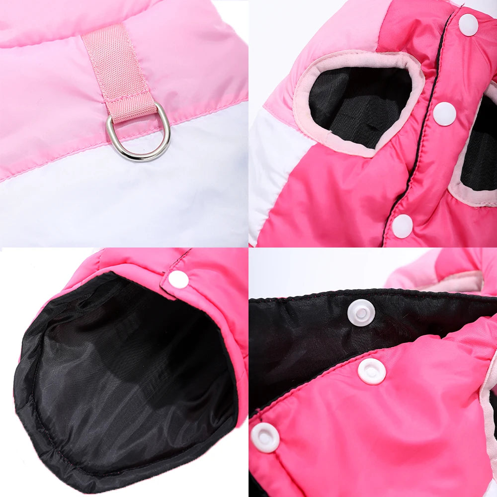 Winter Dog/Cat Jacket, Windproof Warm Coat