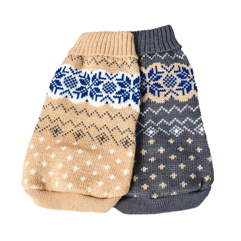 Dog/Cats Winter Sweater    High-quality Knitted Clothing