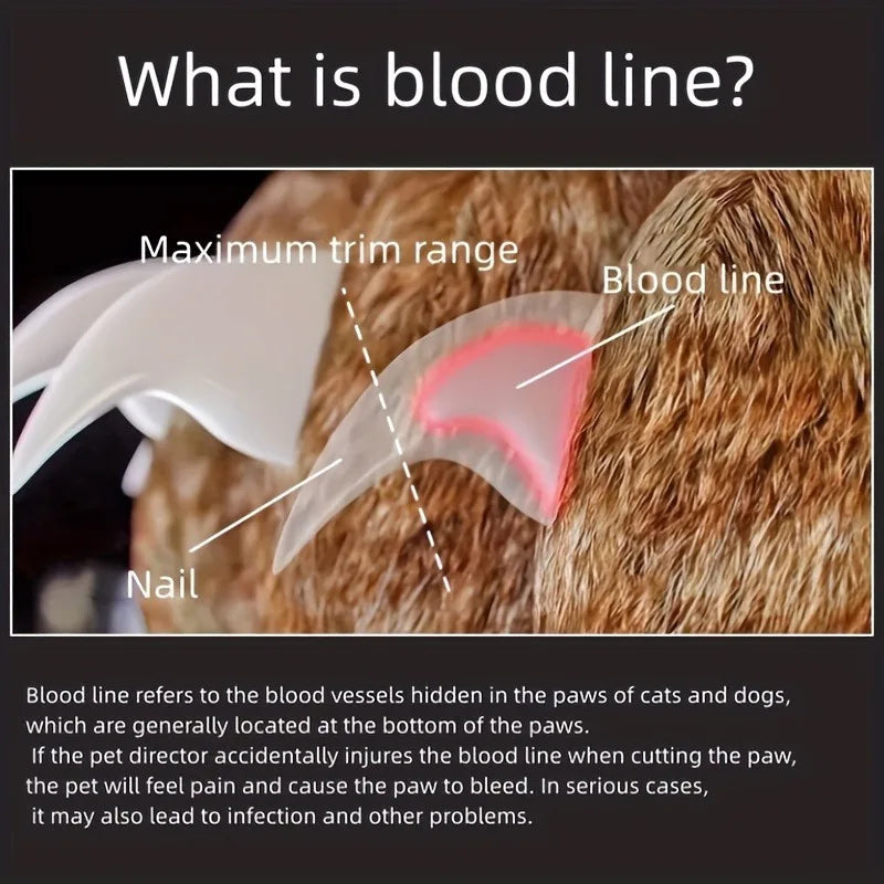 Pet Nail Clipper, Nail Trimmer for Dogs and Cats