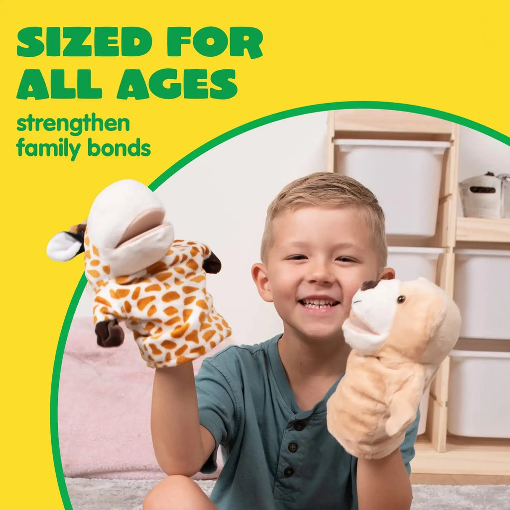 Joyfy 6Pcs Kids Hand Puppets