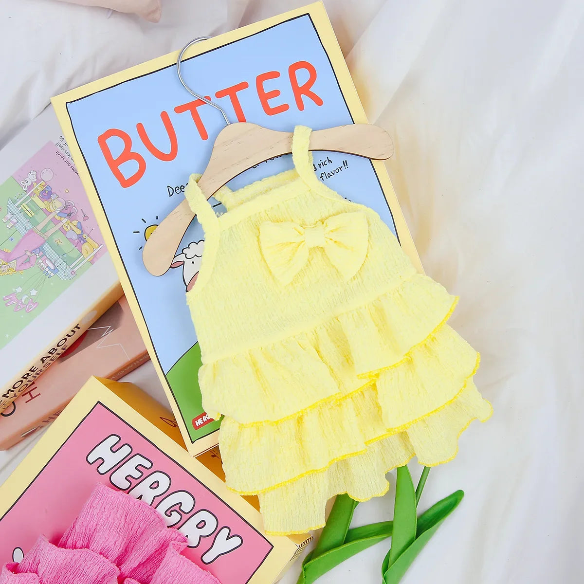 Spring Clothes Dog/Cat Princess Dresses