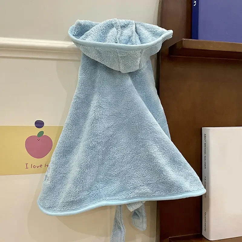 Pet Dog Towels/Bathrobes With Cap