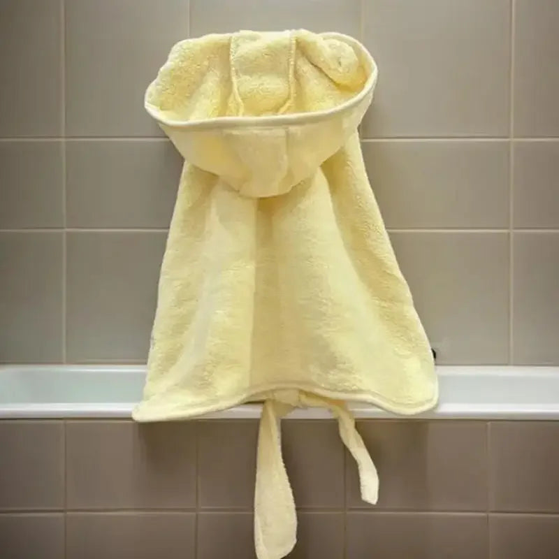 Pet Dog Towels/Bathrobes With Cap